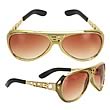 Elvis Presley Classic Gold Sunglasses